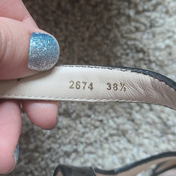 L.K. Bennett Maggie Peep toe Wedge Espadrilles - Picture 11 of 14